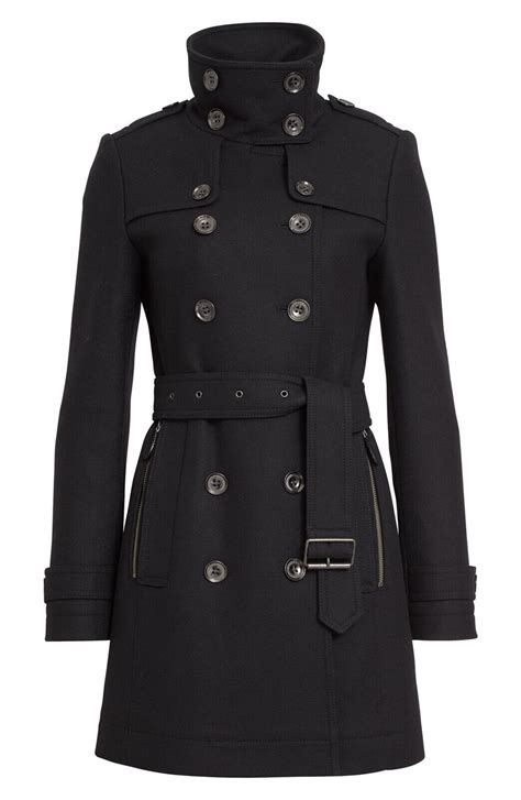 Burberry Daylesmoore Wool Blend Coat Women 